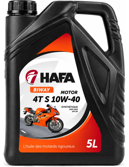 Huile moteur Hafa 4T S 10W40 5L